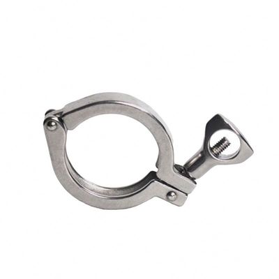 CE 인증 건강용 스테인리스 스틸 파이프 클램프 최대 압력 10bar 145PSI