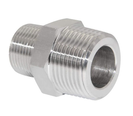 맞춤형 지원 절단  Nipple Fitting 3/4 "x 1/2" 남성 NPT 스레드 둥근 머리 코드
