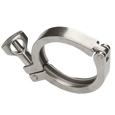 CE 인증 건강용 스테인리스 스틸 파이프 클램프 최대 압력 10bar 145PSI