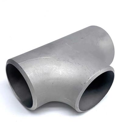 1"-4" DN25-DN100 조형 스테인리스 스틸 304 316 원형 티 웰딩 SCH40S ASTM B423 825 ASTM B16.9