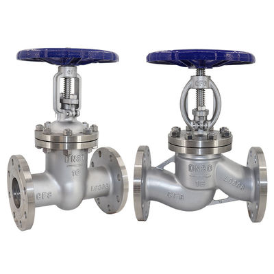 ISO9001 인증 매뉴얼 RTS J41W-16P 스테인리스 스틸 304 2" API 플랑지  글로브 밸브