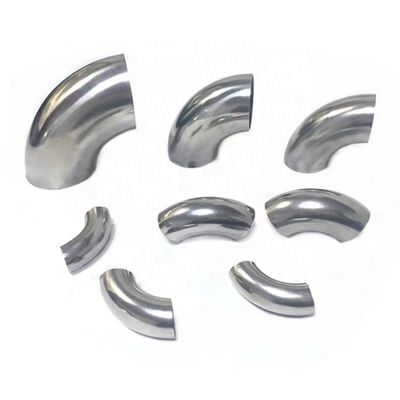 OEM 지원 스테인리스 스틸 316L 위생용 90도 닦은 웰드 짧은 팔꿈치