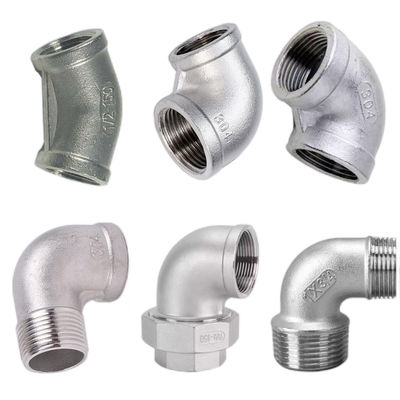 1/2" 티 여성 NPT T 모양 3 Way Cast 파이프 픽팅 OEM 지원 스테인리스 스틸 304