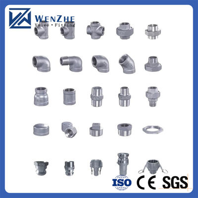 1/2" 티 여성 NPT T 모양 3 Way Cast 파이프 픽팅 OEM 지원 스테인리스 스틸 304
