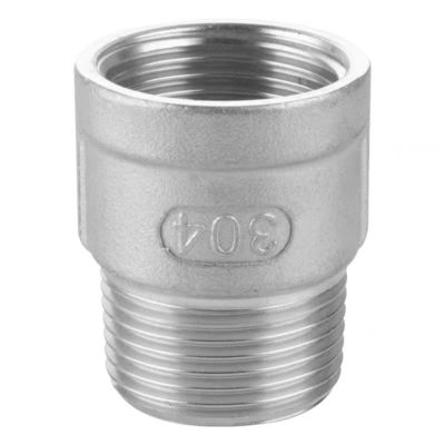 1"'-8'' 스테인리스 스틸 파이프 부착 줄이는 어댑터 1/8 "NPT 남성 X 1/4"NPT 여성
