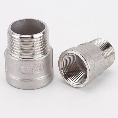 1"'-8'' 스테인리스 스틸 파이프 부착 줄이는 어댑터 1/8 "NPT 남성 X 1/4"NPT 여성