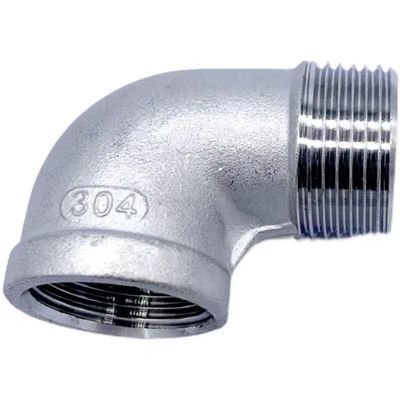 스테인리스 스틸 301/304/316 90도 거리 팔꿈치 1/2 "NPT 여성 x 1/2 "NPT 남성