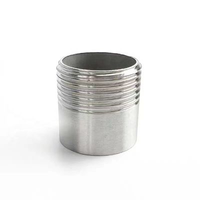1"'-8'' 스테인리스 스틸 파이프 픽팅 NPT 남성 힌드 2" 길이  Nipple Cast 파이프