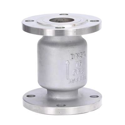 ANSI 스테인리스 스틸 스윙 반전 없는 체크 밸브 DN 250mm Pn 16atm L 115mm 표준