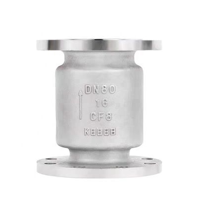 ANSI 스테인리스 스틸 스윙 반전 없는 체크 밸브 DN 250mm Pn 16atm L 115mm 표준