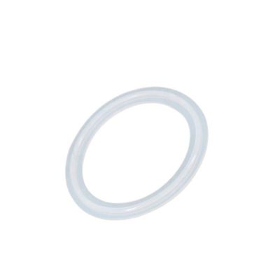 식품 등급 흰색 삼발 클램프 파이프 위생 실리콘 PTFE 가스켓과 EPDM 고무 페룰