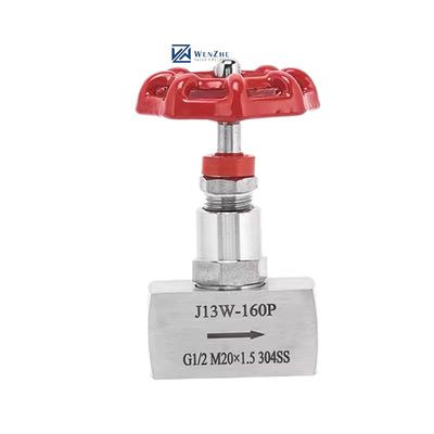 고압 1/2 "DN15 J13W-160P 가조 스테인리스 스틸 304 316 316L 바늘 밸브