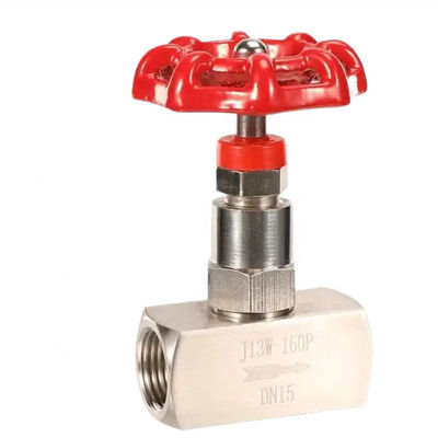고압 1/2 "DN15 J13W-160P 가조 스테인리스 스틸 304 316 316L 바늘 밸브
