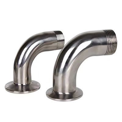 WZ 스테인리스 스틸 304 316 90 °C 외선 철도 팔꿈치 장착 ANSI 표준 1/8 "-4