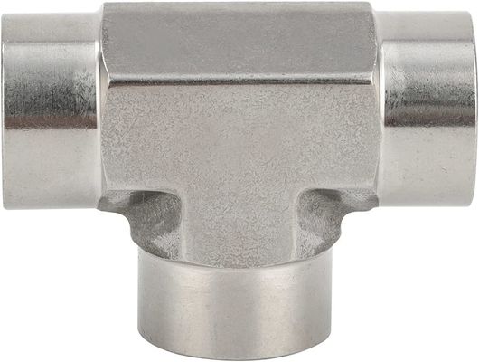 스테인리스 스틸 301 T-Fitting 3 Way Connector 1/8" NPT 여성 x 1/8" NPT 여성 x 1/8" NPT 여성