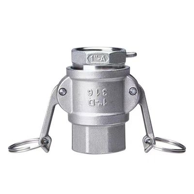 동일 SS 304 316 스테인리스 스틸 캄록 결합형 D형 빠른 커넥터 NPT BSPT BSP