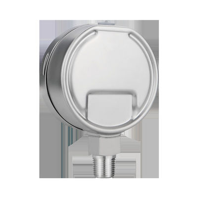 스레드 연결 WZ 100mm 304SS 스테인리스 스틸 압력 측정기 실린더 머리 코드