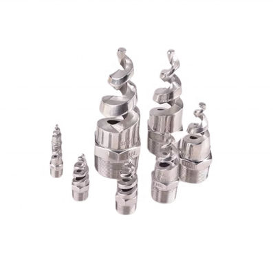 1/4 "-2" 스테인리스 스틸 316SS 정밀 발사 응용 프로그램을위한 전체 코너 나선 노즐