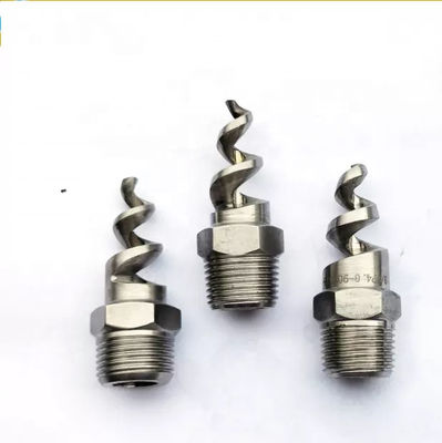 1/4 "-2" 스테인리스 스틸 316SS 정밀 발사 응용 프로그램을위한 전체 코너 나선 노즐