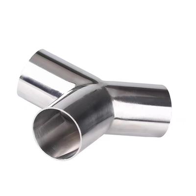 1/8 "--4" 은 WZ DN50 SS304 316L 스테인리스 스틸 위생 Y형 티 파이프 어댑터