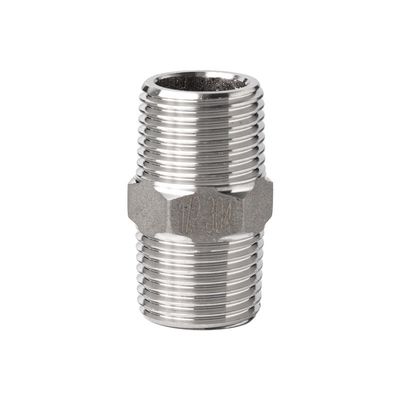 맞춤형 지원 ODM Casting 스테인리스 스틸 316 BSP/NPT Hex Reducing Nipple