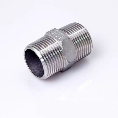 맞춤형 지원 ODM Casting 스테인리스 스틸 316 BSP/NPT Hex Reducing Nipple