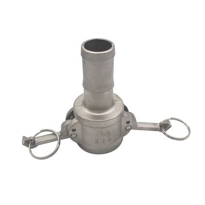 맞춤형 SS304 316L 타입 C 램클 빠른 커넥터 물 가스 기름 NPT BSP 1/4 "-4