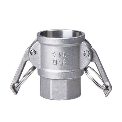 맞춤형 SS 304 316 D 타입 캄록 빠른 연결기 물 가스 오일 NPT BSP 1/4 "-4