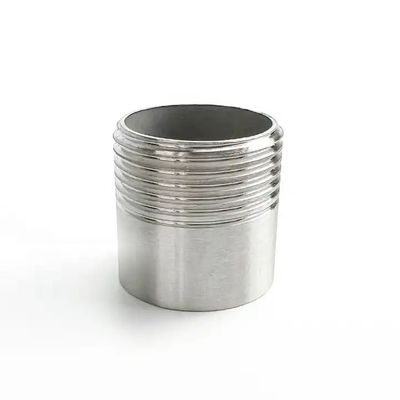 내구성 있는 SS304 스레드 한쪽 끝 NPT BSPP BSPT G 스레드 1-1/2 "산업용 주름