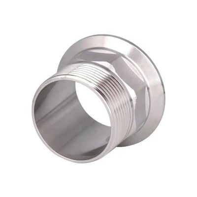 위생용 스테인리스 스틸 SS304/SS316L 트리 클램프 헥스  Nipple Thread Ferrule