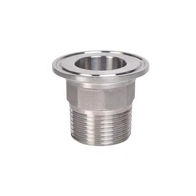 위생용 스테인리스 스틸 SS304/SS316L 트리 클램프 헥스  Nipple Thread Ferrule