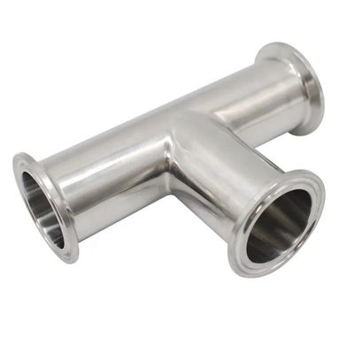 오일 물 가스 3A DIN 실린더 머리 코드 SS316L 304 위생 표준 클램프 티 1/4''-6