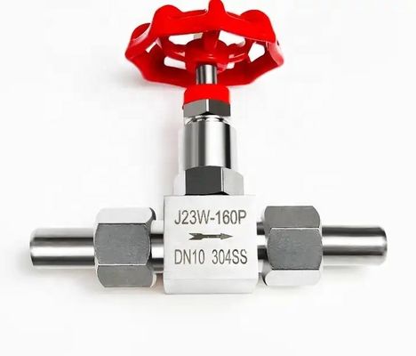 은 304 316 스테인리스 스틸 J13W-160P 바늘 밸브 내부 스레드 바늘 밸브