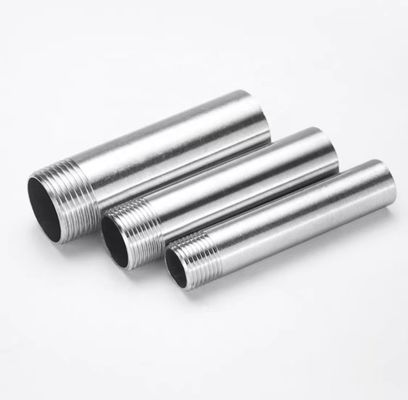 1인치 BSP 남성 스레드 웰드  Nipple Coupling Connector 304 스테인리스 스틸